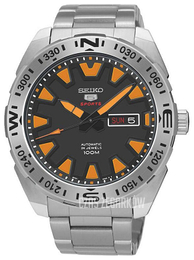 Seiko 5 Czarny/Stal Ø44 mm SRP741K2