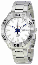 Seiko 5 Biały/Stal Ø45 mm SRPA49K1