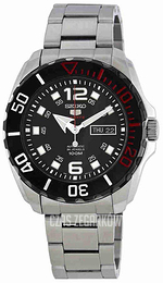 Seiko 5 Czarny/Stal Ø46 mm SRPB35K1