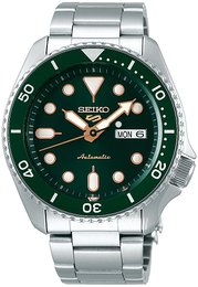 Seiko 5 Sports Zielony/Stal Ø42.5 mm SRPD63K1