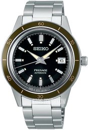 Seiko Presage Czarny/Stal Ø40.8 mm SRPG07J1