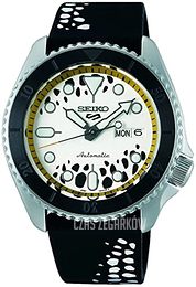 Seiko 5 Sports Biały/Guma Ø42.5 mm SRPH63K1