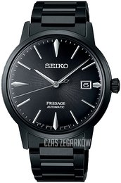 Seiko Presage Czarny/Stal Ø39.5 mm SRPJ15J1