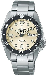 Seiko 5 Sports Beżowy/Stal Ø38 mm SRPK31K1