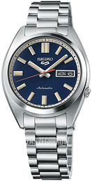 Seiko 5 Niebieski/Stal Ø37.4 mm SRPK87K1