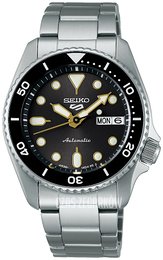 Seiko 5 Sports Czarny/Stal Ø38 mm SRPL79K1
