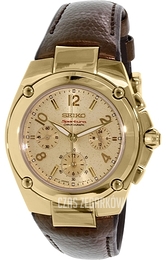 Seiko Sportura Szampański/Skóra Ø39 mm SRW892