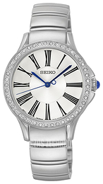 Seiko Dress Ladies Biały/Stal Ø30 mm SRZ441P1