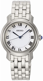 Seiko Biały/Stal Ø29 mm SRZ519P1