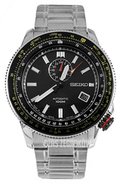 Seiko Czarny/Stal Ø45 mm SSA005