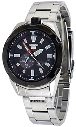 Seiko Sportura Czarny/Stal Ø43 mm SSA169