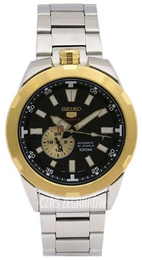 Seiko 5 Czarny/Stal Ø43 mm SSA172