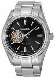 Seiko Dress Czarny/Stal Ø42 mm SSA257J1
