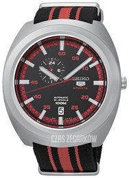 Seiko 5 Czarny/Tkanina SSA287K1