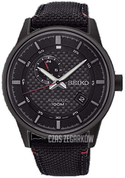 Seiko Czarny/Skóra Ø42 mm SSA383K1
