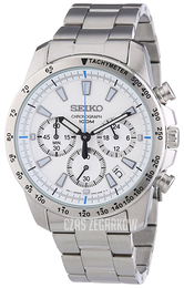 Seiko Biały/Stal Ø41 mm SSB025P1