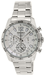 Seiko Chronograph Srebrny/Stal Ø41 mm SSB123