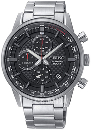 Seiko Czarny/Stal Ø42 mm SSB313P1