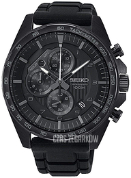 Seiko Czarny/Guma Ø45 mm SSB327P1