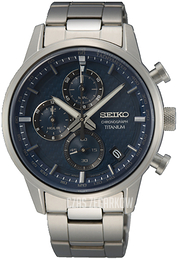 Seiko Niebieski/Tytan Ø41.6 mm SSB387P1