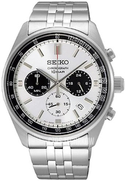 Seiko Sport Biały/Stal Ø41.5 mm SSB425P1