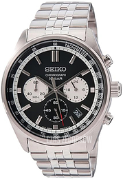 Seiko Sport Czarny/Stal Ø41.5 mm SSB429P1