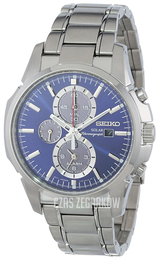 Seiko Chronograph Niebieski/Stal Ø42 mm SSC085