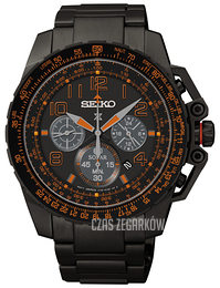 Seiko Sportura Czarny/Stal Ø44 mm SSC277