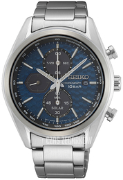 Seiko Discover More Niebieski/Stal Ø41.4 mm SSC801P1