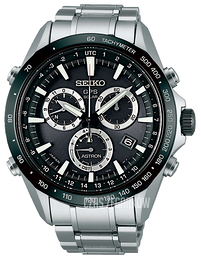 Seiko Astron Czarny/Stal Ø45 mm SSE011J1