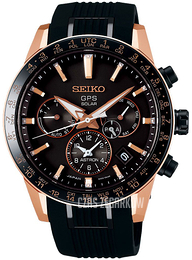 Seiko Astron Czarny/Guma Ø42.9 mm SSH006J1