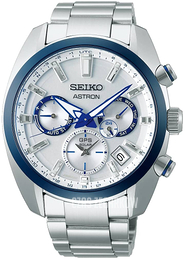 Seiko Astron Biały/Stal Ø42.7 mm SSH093J1