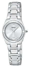 Seiko Dress Ladies Srebrny/Stal Ø22.5 mm SUJF09