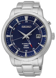 Seiko Kinetic Niebieski/Stal Ø43 mm SUN031P1