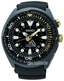 Seiko Kinetic Czarny/Guma Ø47.5 mm SUN045P1