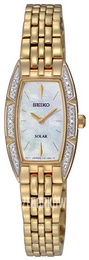 Seiko Dress Ladies Srebrny/Stal w odcieniu złota SUP156