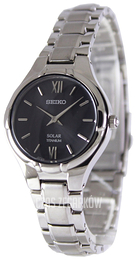 Seiko Solar Czarny/Tytan Ø27 mm SUP279P1