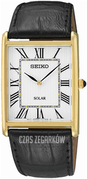 Seiko Biały/Skóra SUP880P9
