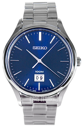 Seiko Dress Niebieski/Stal Ø42.4 mm SUR021P1