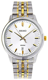 Seiko Srebrny/Stal w odcieniu złota Ø41 mm SUR033