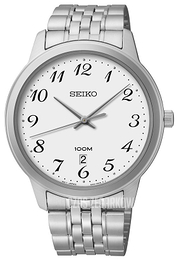 Seiko Biały/Stal Ø43 mm SUR041