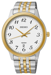 Seiko Biały/Pozlacana Ø43 mm SUR042