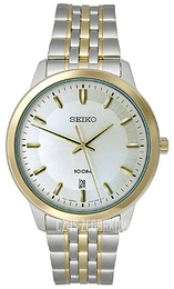 Seiko Srebrny/Stal w odcieniu złota Ø44 mm SUR044