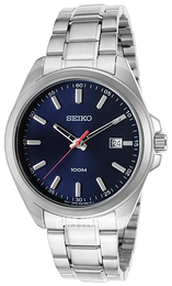 Seiko Dress Niebieski/Stal Ø42 mm SUR059P1