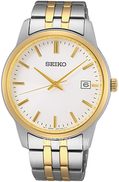 Seiko Srebrny/Stal w odcieniu złota Ø40 mm SUR402P1