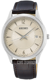 Seiko Beżowy/Skóra Ø40 mm SUR421P1
