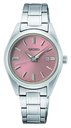 Seiko Classic Różowy/Stal Ø30 mm SUR529P1