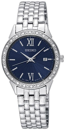 Seiko Dress Ladies Niebieski/Stal Ø28 mm SUR691P1