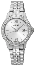 Seiko Dress Ladies Srebrny/Stal Ø29 mm SUR865