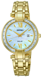 Seiko Niebieski/Stal w odcieniu złota Ø30 mm SUT182